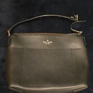 Kate Spade Small Bag Black Leather Broken Strap